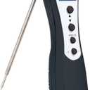 Taylor Instant Read Digital Meat Food Grill BBQ Cooking Kitchen Thermometer with Preset Settings and Light Alert