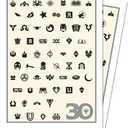 Ultra PRO - 30th Anniversary 105ct APEX Deck Protector Sleeves for Magic: The Gathering, Sized to Fit Standard Size Cards, Sleeve MTG Commander Deck in New APEX Sleeves for Ultimate Shuffle Feel