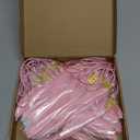 24 Pieces 2026 Graduation Tassel, Graduation Cap Tassels Decoration with 2026 Year Gold Date Charms, Grad Gifts for 2026 Year Grad Ceremonies Souvenir, Pink