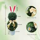 31.5" Artificial Tree in Pot Realistic Tree Faux Plant for Home & Office Decor, Hotel Lobby Entryway Greenery
