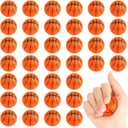 Hooqict Mini Basketball Stress Ball 25 Pack Mini Basketballs Small Foam Sports Ball for Kids Anxiety Relief Toy Basketball Gifts Sports Party Gift Bag Fillers