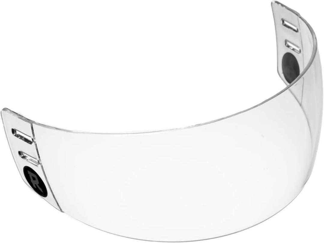 Ronin Hockey Visor with Anti Scratch Coating - Impact Resistant - Universal Helmet Fit - CE Certified