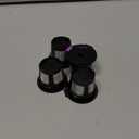 Reusable K Cups for Keurig K Elite, K Classic, K Compact, K Latte, K Duo and All 2.0 & 1.0 Coffee Makers, 4 Pack K Cup Coffee Filters - Black