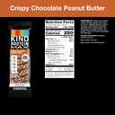 KIND Protein MAX Crispy Chocolate Peanut Butter Snack Bars, 20g of Protein, Keto Friendly, 1g of Sugar Per Bar, Gluten Free, 12 Count Box (EXP 09/09/26)