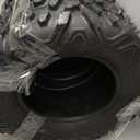 Heavy Duty 6PR 25x8x12 ATV Tires, Set of 2, Tubeless Four Wheeler & Mud Trail UTV Tires, All-Terrain Quad Tires for Sand, Rock & Gravel, Puncture Resistant, Fits 12" Rims