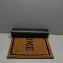 PLUS Haven Coco Coir Door Mat with Heavy Duty Backing, Welcome Doormat, 17.5x30 Size, Easy to Clean Entry Mat, Beautiful Color and Sizing for Outdoor and Indoor uses, Home Dcor