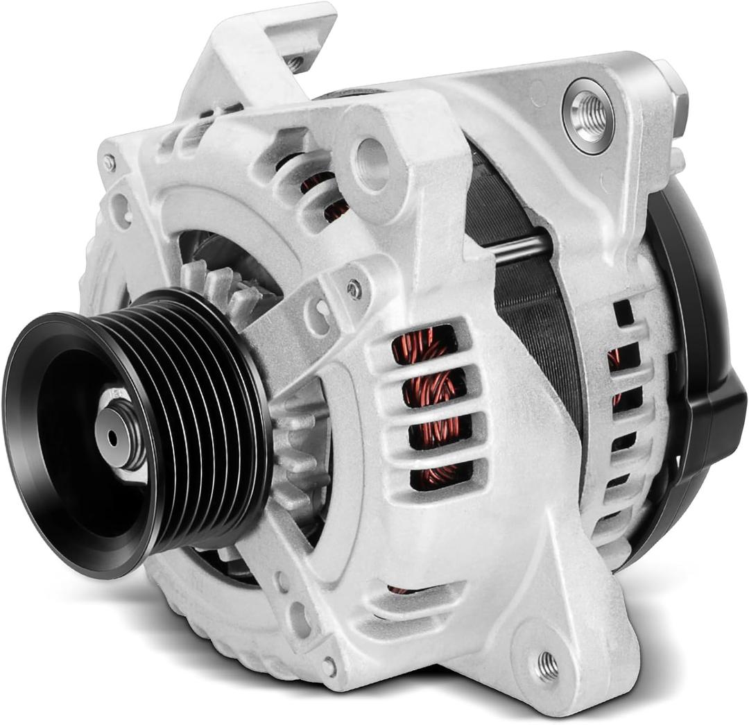 New Alternator Compatible for Toyota for RAV4 L4 2.4L 2006-2008, 100Amp/12Volt High Output Alternator Replaces 104210-4790 27060-28300