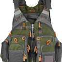 Strap Fishing Vest Adjustable for Men and Women, for Fly Bass Fishing and Outdoor Activities