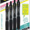 Pilot G2 Mini Gel Pen, Retractable, Fine 0.7 Mm, Black Ink, Black Barrel, 4/pack