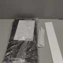 Kitsure Bread Box - Wooden Bread Box for Kitchen Countertop, Large Capacity Kitchen Countertop Organizer, Stylish Bread Storage with Window, Multi-functional Container, Black, 15.0"x8.3"x9.1" (1T)