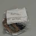 2Pcs Silicone Hair Clips for Women Semicircle Shape Soft Hair Claw Clips Brown Black Matter Hair Barrettes Strong Grip Soft Silicone Hair Accessories Shark Clip for Thin Hair and Thick Hair