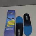 Plantar Fasciitis Insoles for Men Women - Orthotics Inserts, Shoe Insoles Arch Support Flat Feet Inserts Work Boot Insoles for Standing All Day (Mens 9-9 1/2 | Womens 11-11 1/2) (Blue)