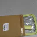 COK Clear Purse for Stadium Events Clear Crossbody Bag for Women and Men with Front Pocket for Concerts Festivals