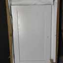 Viaozutis Tall Bathroom Cabinet, Storage Cabinet with 2 Doors & 2Drawer, with Ajustable Shelve, for Bathrooms, Kitchens,Entrances,BedroomsWhite, W14.96 X D11.61 X H63.38