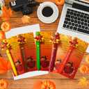 30 Sets Thanksgiving Gifts Bulk Fall Ballpoint Pen Bulk Thanksgiving Greeting Cards Turkey Shape Ballpoint Pen Autumn Themed for School Office Party Favors