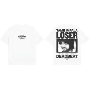 Unisex Adult Official Merch Loser T-Shirt, White (White, L)