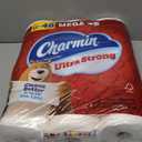 Charmin Toilet Paper Ultra Strong, 12 Mega Rolls = 48 Regular Rolls, 2-ply Bath Tissue