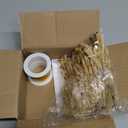 24Pcs Christmas Bows 5 x 7 Inch Velvet Bows for Christmas Tree 3/8 Inch Wide Christmas Tree Bows Vintage Velvet Ribbon (Khaki)