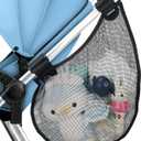 Guiseapue Baby Side Sling Stroller Cargo Net: Universal Stroller Organizer Attachment for Storage, Mesh Bag Storage Caddy, Stroller Accessories Fits for Uppababy MINU, Butterfly, YOYO, Nuna