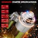 New Starter Compatible for Mercury for Grand Marquis 4.6L 1992-2011 for Mercury for Marauder 4.6L 2003-2004, 1.4kW/12 Volt Starter Motor Replace SFD0028 3C2411000CA
