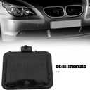Car Front Bumper Tow Hook Cover 51117897210 Compatible with BMW 5 Series E60 2001-2007 5 Series E60 LCI 2005-2009