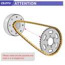 35 Chain Mini Bike Chain Breaker Compatible with Coleman CT100U CC100X Baja Doodlebug DB30 Motovox MBX10 MBX11 Predator 97cc 100cc Monster Mega Moto MM-B80 105cc Minibike Powersports Parts
