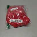 AQOTHES Soft Faux Fur Fuzzy Cute Decorative Throw Pillows Covers with Snowflake Glitter Printed Pillowcases for Christmas Decor Home Bed Room Sofa Chair Couch, Red, 18x18 inch, Pack of 2