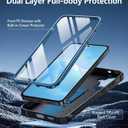 FNTCASE for Samsung Galaxy A37 Case: for A37/A36 [Built-in Screen Protector & Kickstand] Military-Grade Drop Protection Heavy Duty Protective Full Body Shockproof Rugged Sturdy Phone Cover Blue