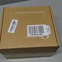 Qure Skincare Bathroom Sink Filter Water Faucet for Skin, Reduces 99% Chlorine and Heavy Metals, Skin Hydration in 4 Weeks, Reduces Build-Up, Balances pH, Softer Skin & Hair - Black