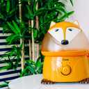 Crane 1 Gallon Animal Cool Mist Ultrasonic Humidifier for Kids' Bedroom and Nursery, Automatic Shut off, Adjustable Output, Fox