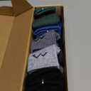 innotree Merino Wool Hiking Socks for Men & Women Quarter Ankle Compression Thick Cushion Breathable Anti Odor Socks, 5 Pairs (Large, Black, Gray, Dark Gray, Green, Blue)