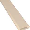 D-Line TV Wall Mount Cord Hider, Hide Mounted TV Cables, Wire Covers, Self Adhesive Cover for Cords, Paintable, Low Profile, Seamless Cable Raceway - 2.36in W x 0.59in H x 15.7in L - Beige