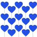 Fruidles 1200-Count Blueberry Lollipops Mini Heart Shaped Delicious Lollipop, Individually Wrapped, 5g Lollipop (EXP 04/21/27)