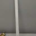 1 Pcs 36" Double Bubble Kerf Door Sweep 1-3/4" Wide Vinyl Weatherstrip Seal for Exterior Doors, Energy Efficient Draft Stopper, Easy Slide in Installation, Blocks Dust/insects/noise (White)