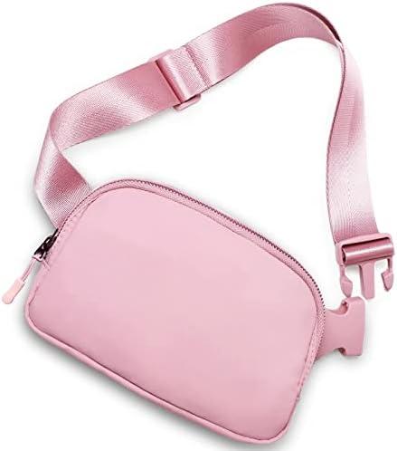 Amazerbst Fanny Pack, Everywhere Belt Bag,40 Inch Adjustable Strap for Women and Men,Waterproof