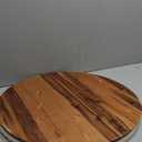 21" Acacia Wood Lazy Susan for Table Top - Wooden Turntable Serving Tray for Charcuterie Boards Cheese Board - Extra Large Round Lazy Susan Organizer - Kitchen Revolution for Countertop