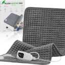 PREDOKS Heating Pad for Period Cramps Back Neck and Shoulders Pain Relief, 1733 Large Heated Pad with 4 Level Timing, 6 Level Heat Setting and Auto Shut Off, Christmas Gifts for Women, Men