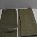 Green  Decorative Throw Pillow Covers 18x18 Inch Set of 2