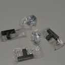 Ravinte 3 Pack Black Cabinet Pulls Single Hole Square Kitchen Cabinet Handles Matte Black Kitchen Hardware for Drawer Pulls Drawer Handles Come with Screwdriver