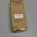 Oairse White Orchids Artificial Flowers with Vase, Small Faux Orchid Arrangement Fake Flower in Woven Glass Vase Small White Centerpieces for Kitchen Dining Room Tables Bathroom Nightstand Decor