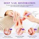 Cuticle Oil Pusher Pen- Ceramic Cuticle Oil for Dry Nails & Cuticles, No Leak Travel Size Cuticle Pusher Pen, Moisturizing Nail Care Treatment for DIY Manicure & Salon Use
