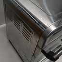 Kismile 18QT Air Fryer Toaster Oven Combo, 12-in-1, Stainless Steel, Silver
