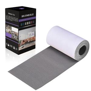 Leather Repair Patch Tape 4x60 inch Furniture Leather Strong Self Adhesive Tape for Sofas Couch Car Seats Cabinets Bags Anti Scratch Patches First Aid Patch Fixing Leather Grey