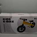 Electric Bike for Kids, Electric Balance Bike for Ages 3-8 Years Old,Kid Electric Motorcycle with 2 Speed Modes,Push-Button Brakes,12 Inch Dirt Off-Road Tire and Adjustable Seat
