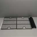 Hisencn Grill Parts for Home Depot Nexgrill 4 Burner 720-0830H, 5 Burner 720-0888N, 720-0888 Gas Grill Models, Porcelain Steel Heat Plate Flame Tamer, Cast Iron Grill Grates, 13 x 17