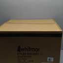 Whitmor Laundry Basket Hamper Large Collapsible Laundry Hamper with Easy Carry Handles Freestanding Clothes Hampers for Laundry, Bedroom, Dorm, Clothes, Towels, 75L, White, 4 Pack