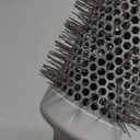 Medium Round Brushing Brush - Ceramic Hair Brush for a Smooth Salon Style Look - Professional Brushing Brush Ideal for All Hair Types - 43 mm (1.7 Inch)