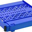 LockerMate Adjust-A-Shelf Locker Shelf, Easy to Use, Extends to Fit Your Locker, Blue