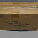 CozyLux Queen Comforter Set Burnt Orange, 7 Pieces Pintuck Bed in A Bag Premium Terracotta Comforter Queen Size, Pinch Pleat Bedding Sets with Comforter, Sheets, Pillowcases & Shams