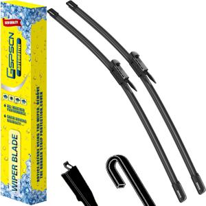 GSPSCN 2 Wipers For Chevy 08-13 Avalanche Silverado Tahoe Suburban/GMC Sierra Yukon 07-13 /Cadillac 07-13 Escalade EXT ESV/Benz 05-18 SLK SLC Original Equipment Windshield Wiper Blades 22"+22"